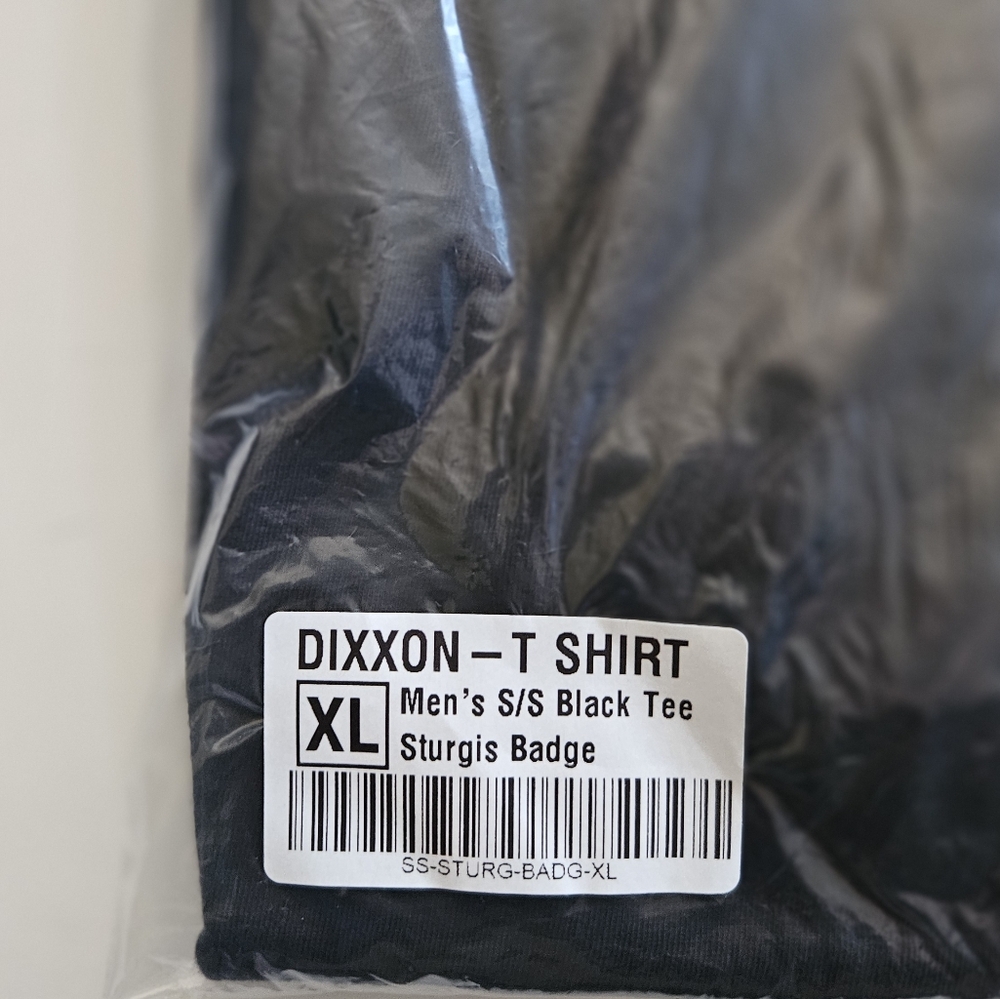 Genuine Dixxon Flannel Co Sturgis SD Badge Black Tee T-shirt XL 2XL 3 XL - Picture 5 of 6